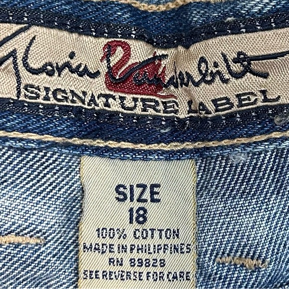 Blue Jean Shorts | Size 18 - Picture 3 of 5